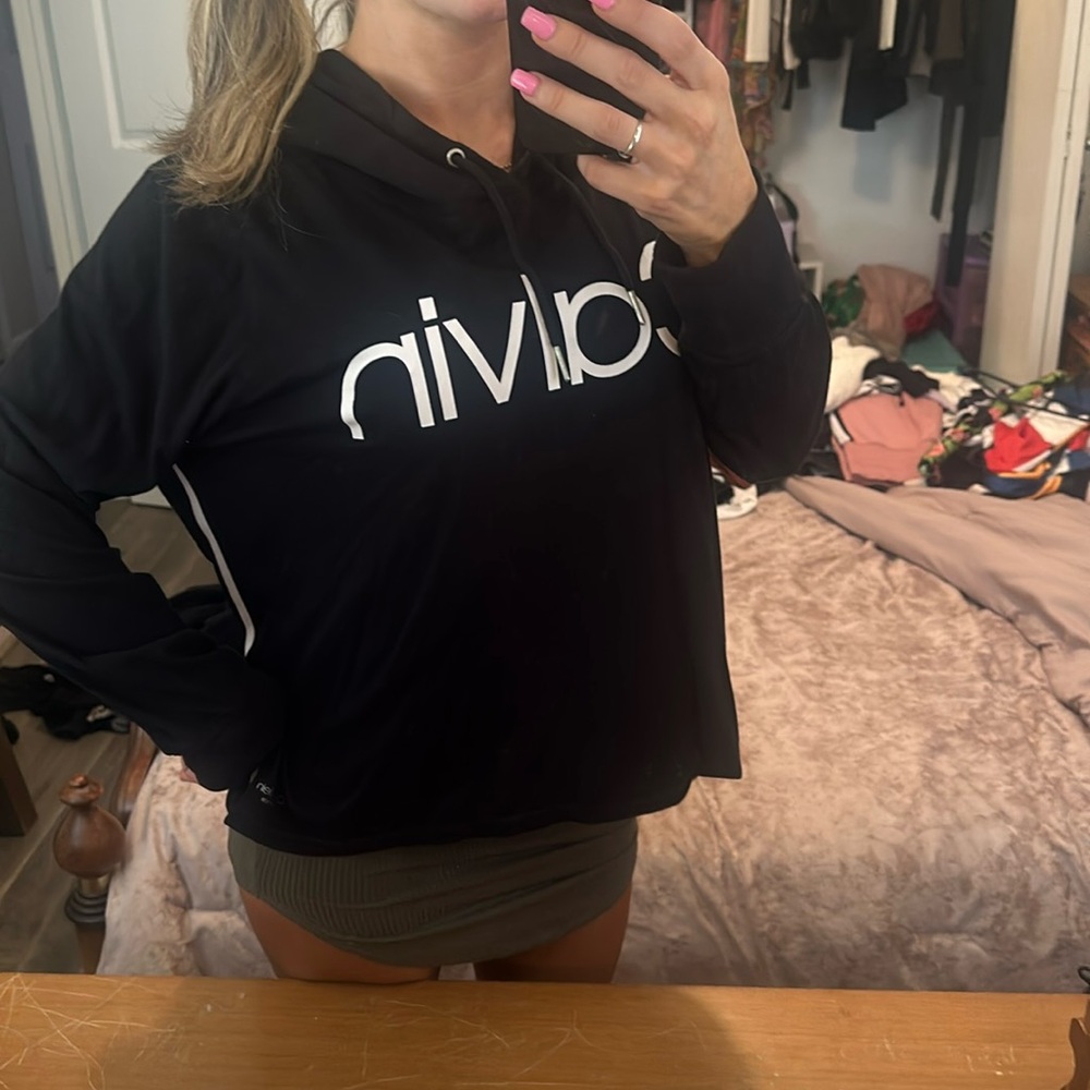 Women’s Calvin Klein pull over hoodie size large